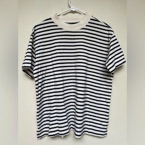 Madewell Rivet and Thread 100% cotton striped tshirt | Sz L